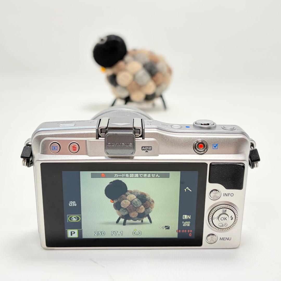 ショット5869回✨OLYMPUS PEN mini E-PM2 レンズセット