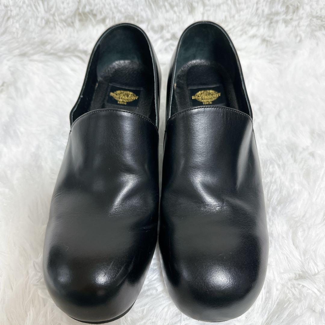 入手困難❗️ オゾンコミュニティ レザー ローファー 25.5cm 革靴 おでこ靴