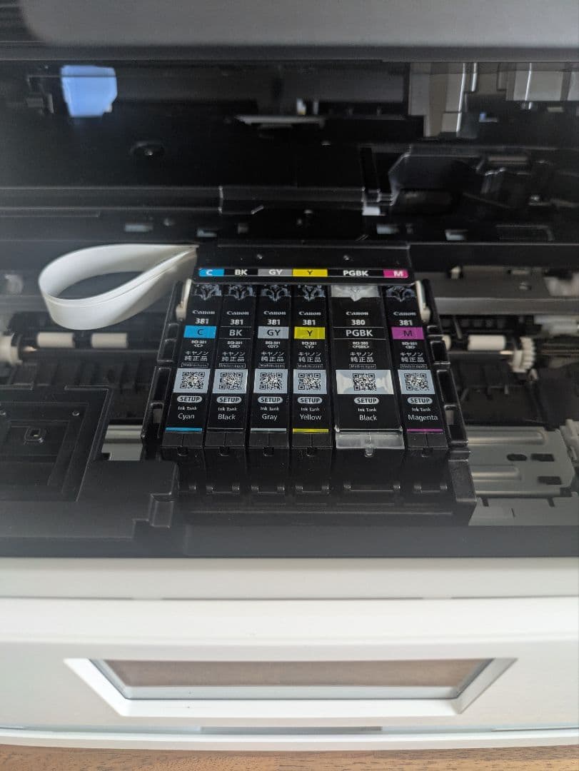 Canon PIXUS TS 8430 印刷枚数 2枚 No. 138