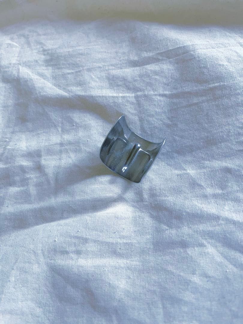 YAECA シルバーヘアクリップ