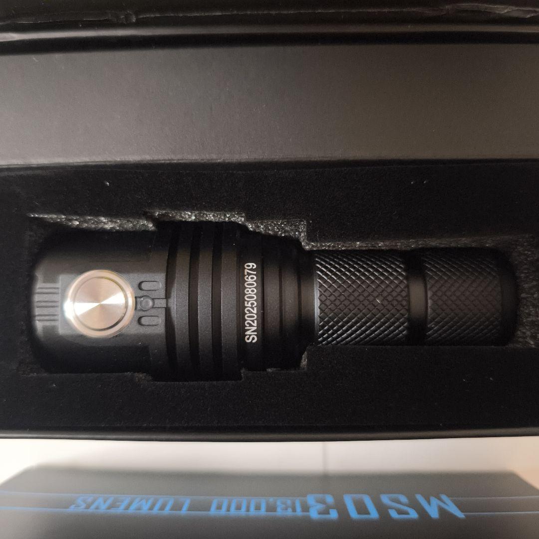 イマレント MS03 懐中電灯 13,000ルーメン