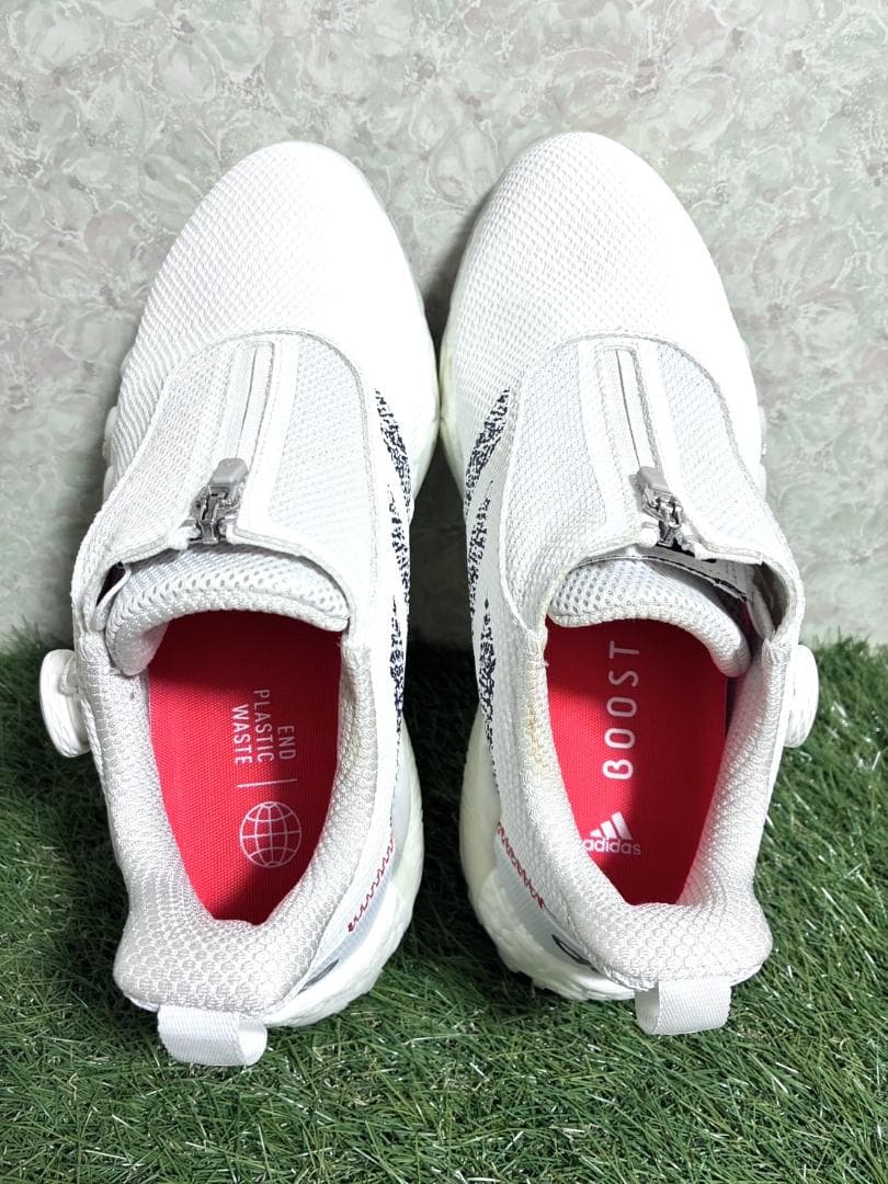 【フォロー割】美品 アディダスゴルフ ゴルフシューズ IF1044 24.5cm