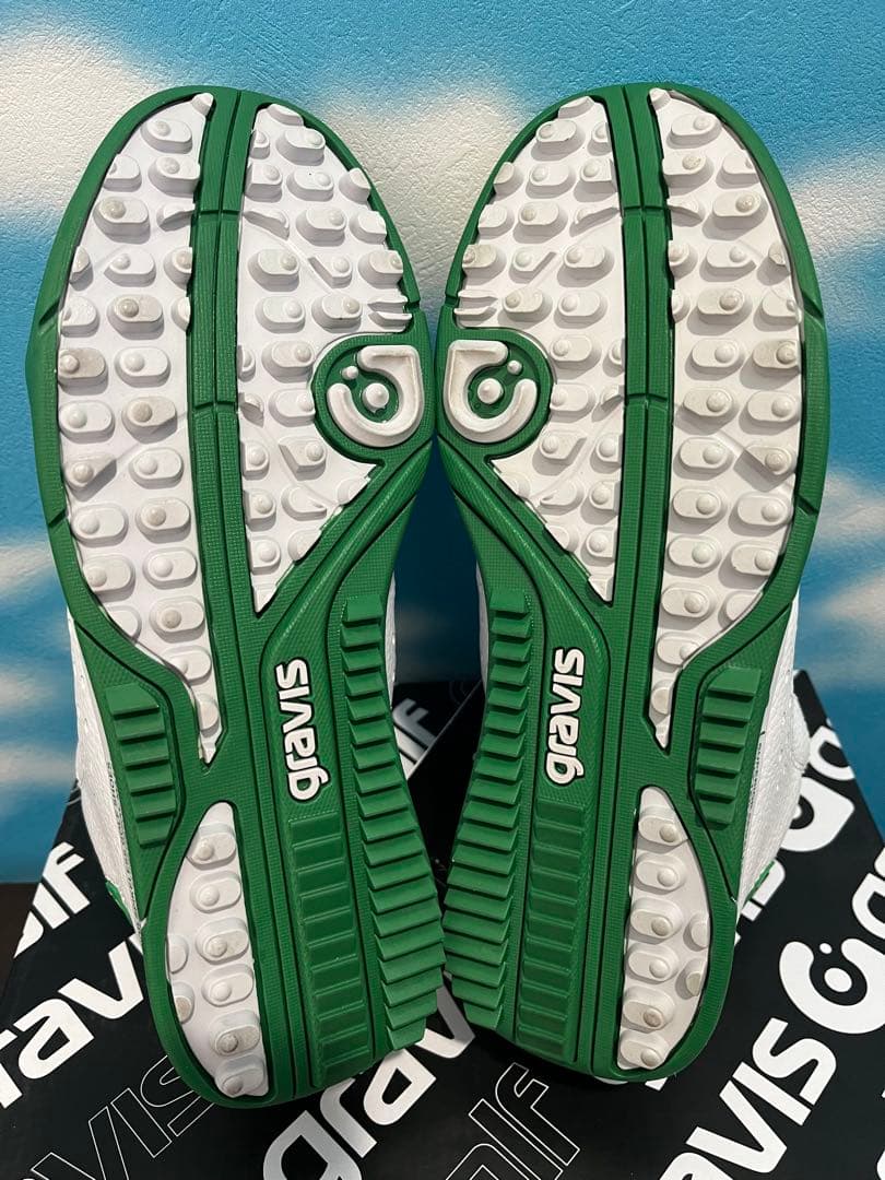 新品未使用グラビスゴルフシューズ　23センチダイヤル