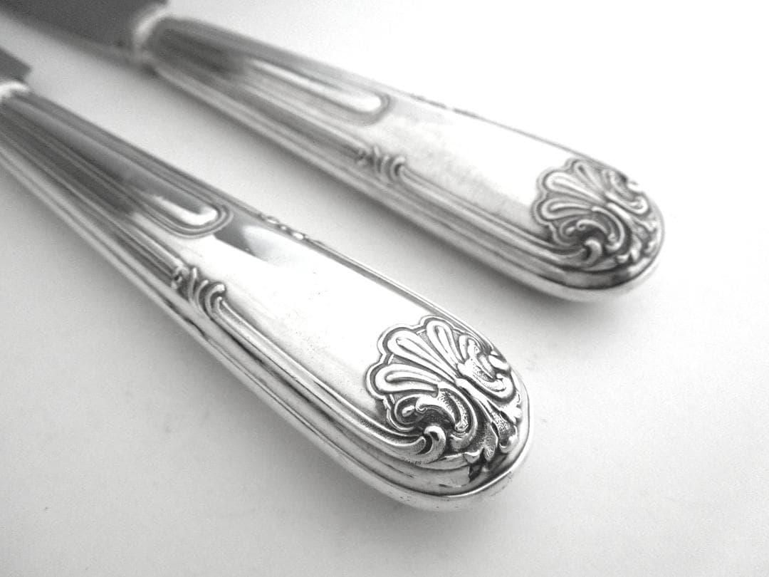 Christofle シルバーナイフ 2本 クリストフル 純銀