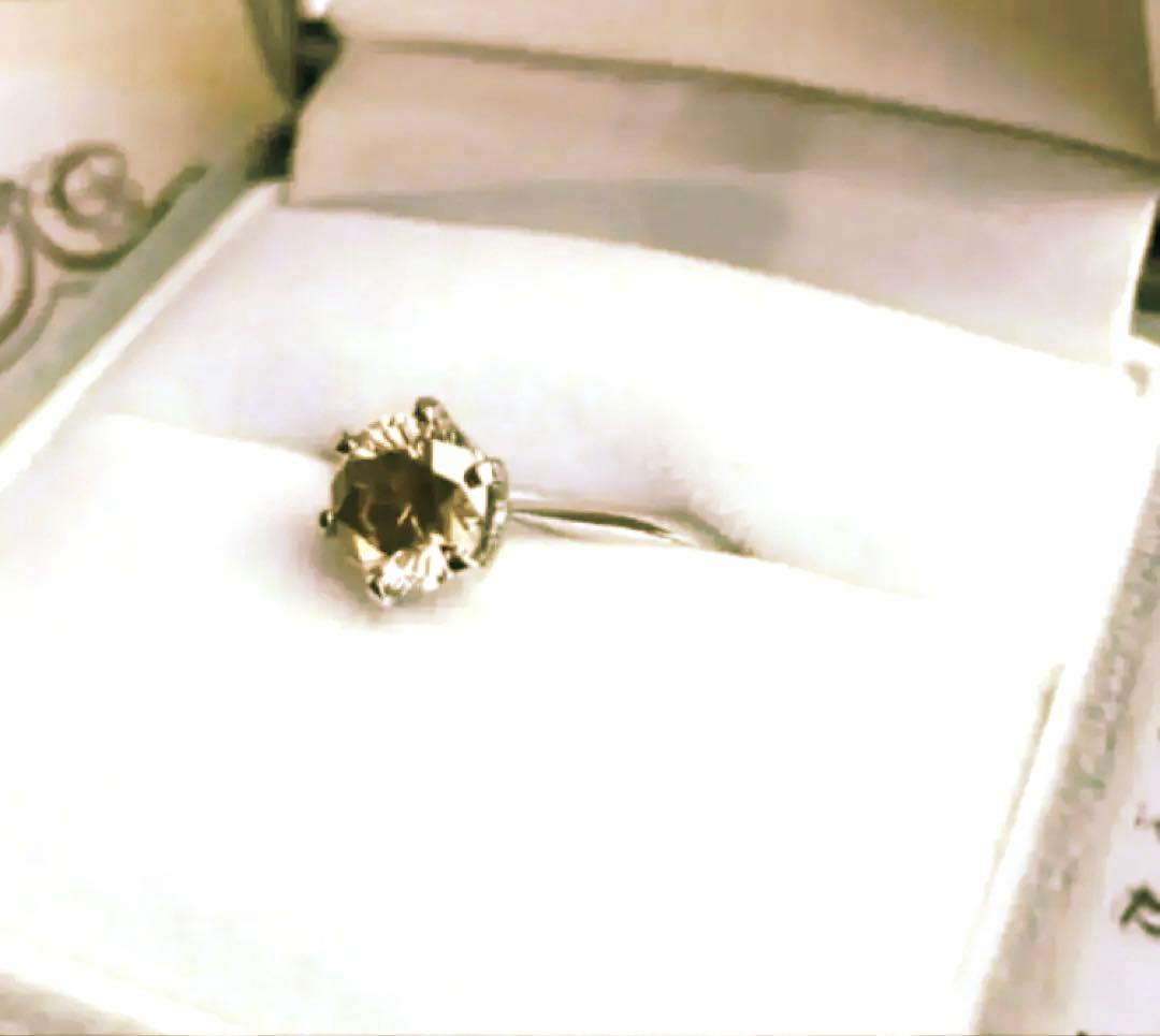 新品1.0カラット 定価12万円ダイヤモンドプラチナリング BS日テレ購入