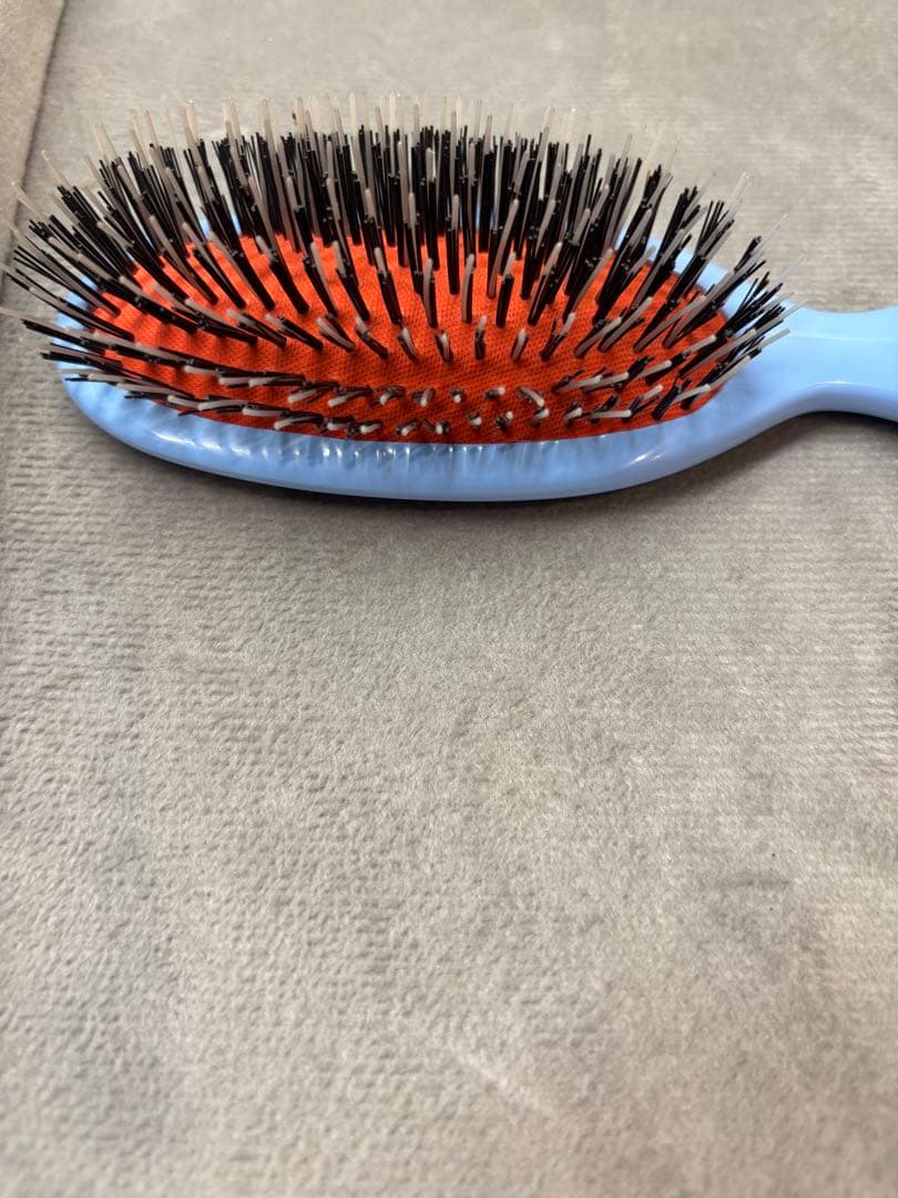 メイソンピアソン　ポケットミックスブラシ　水色