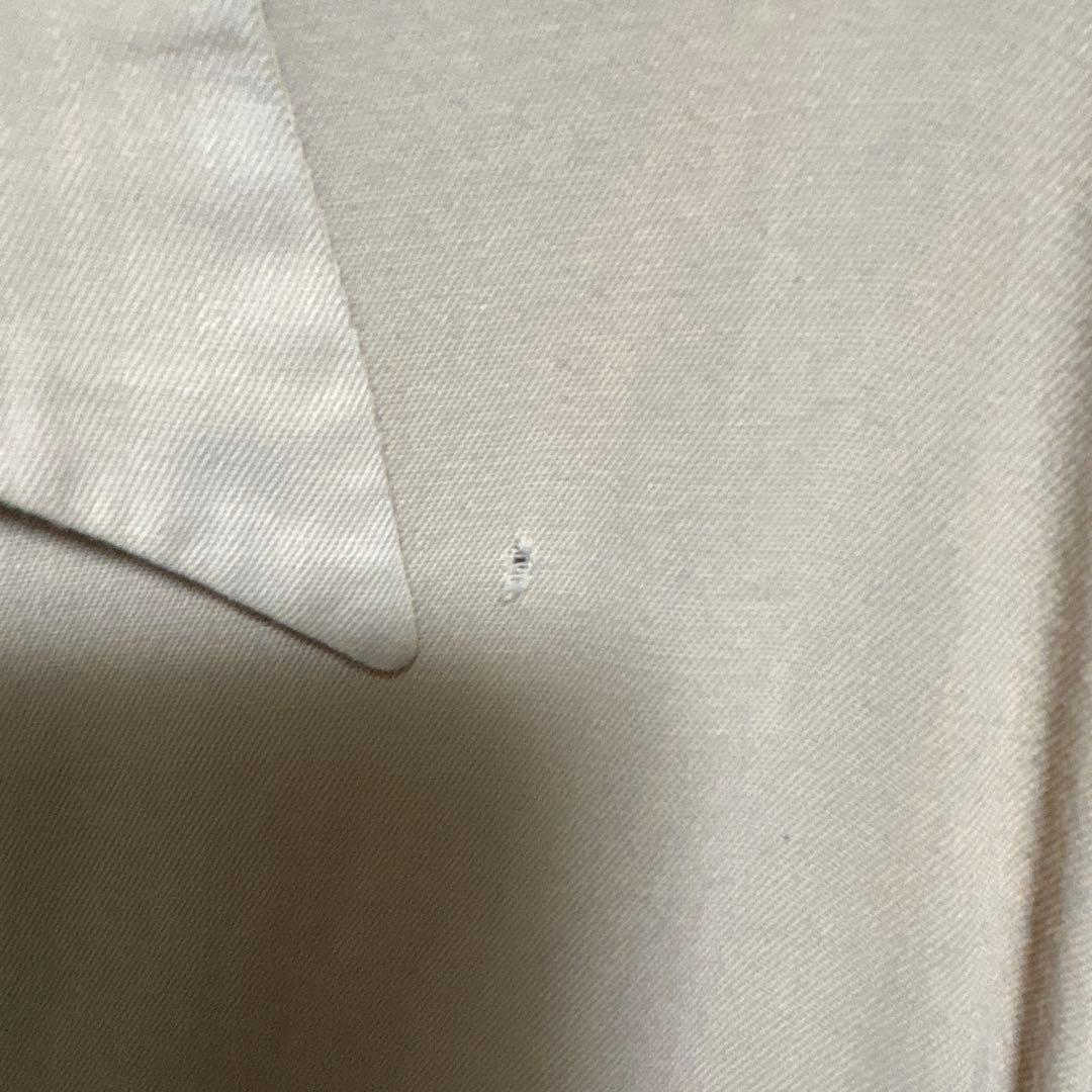 50s レーヨン サーモンピンク オープンカラーシャツ