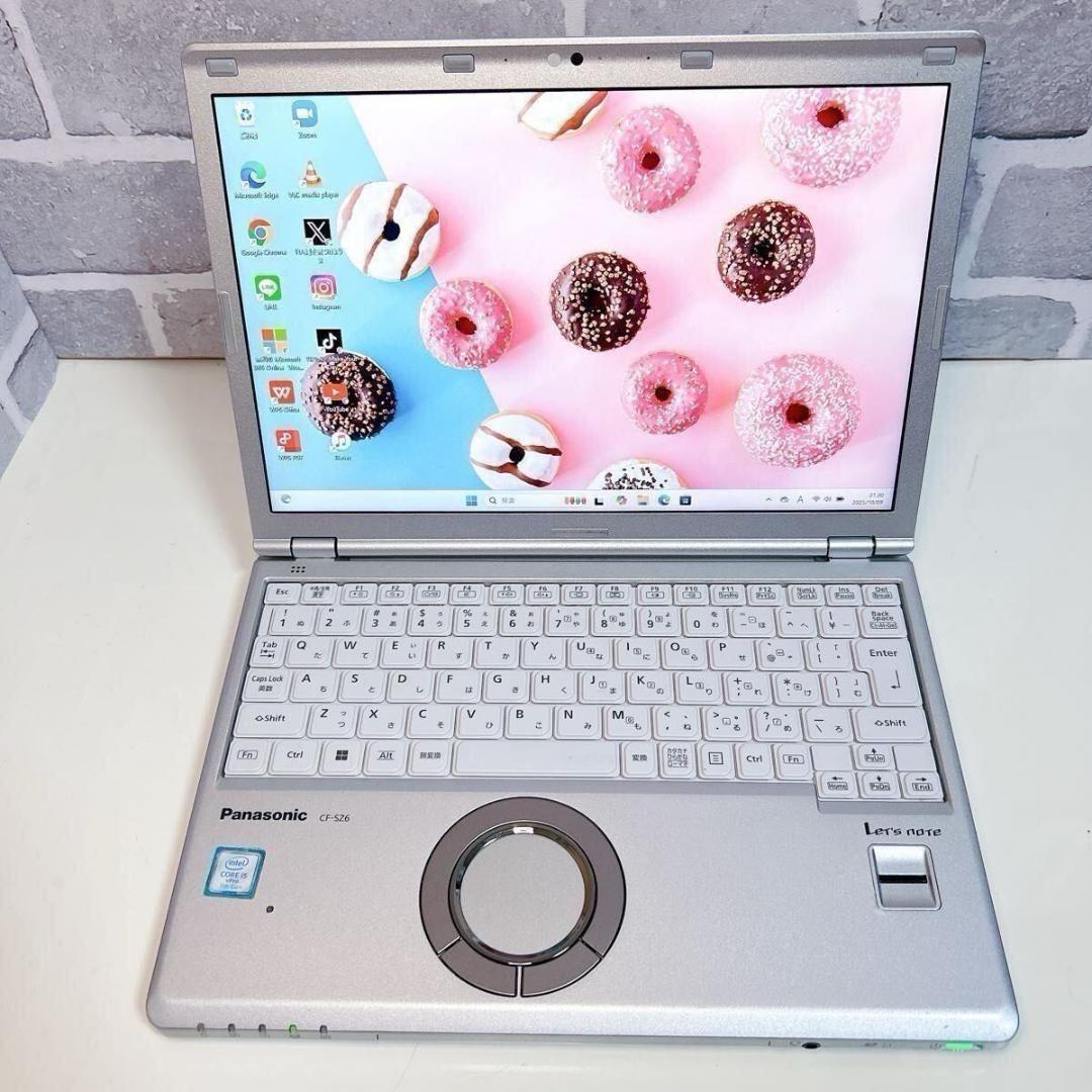 【美品】レッツノート 初期設定済 SSD Windows11 ノートパソコン