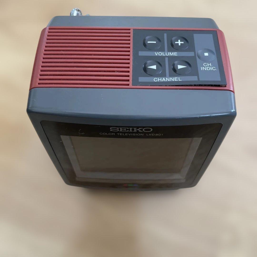 SEIKO ポータブルテレビ LVD801‼️1988年製‼️美品‼️