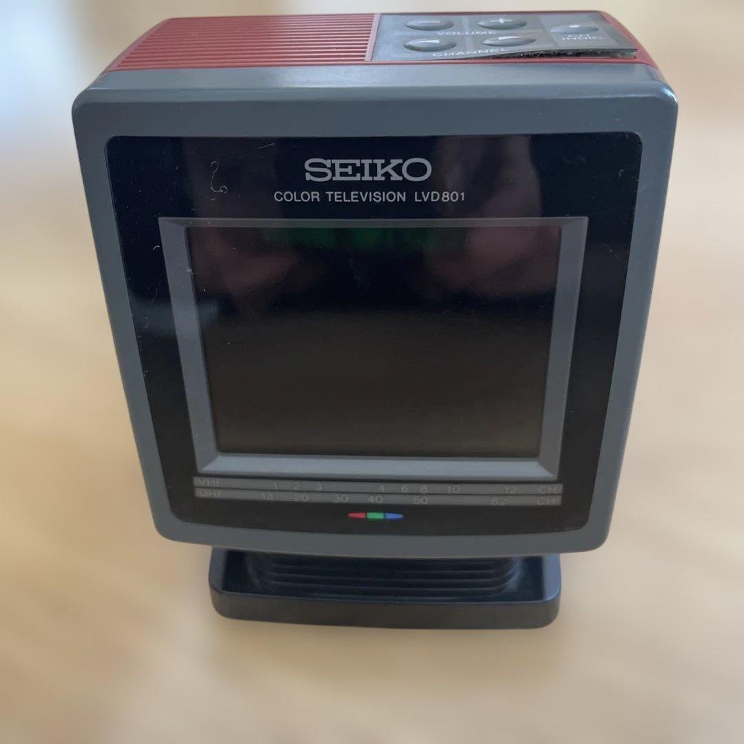 SEIKO ポータブルテレビ LVD801‼️1988年製‼️美品‼️