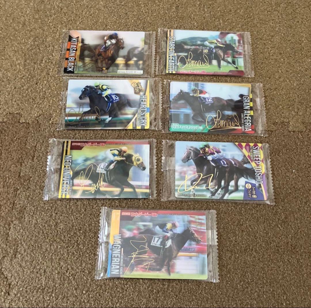 サラブレッドホースコレクション　ウエハース　カード