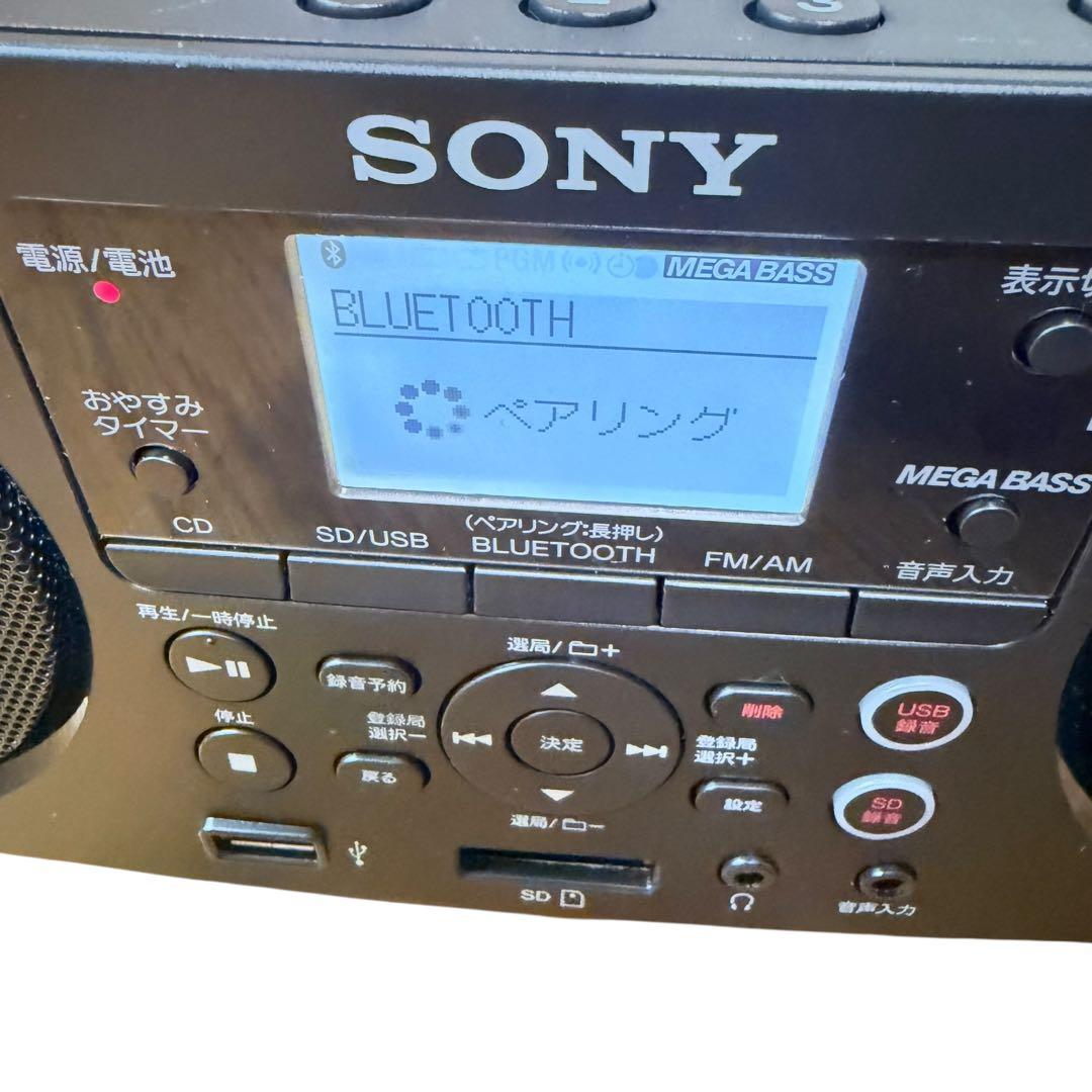 SONY ZS-RS81BT CDラジオ Bluetooth USB SD対応