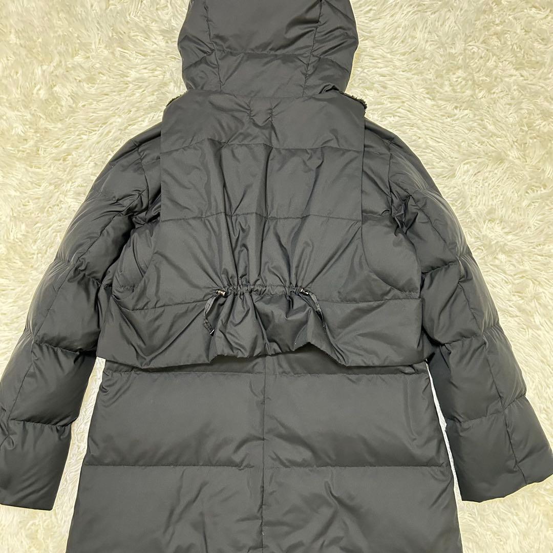 ヒロココシノ　2wayエコファーダウンコート　ブラック　Mサイズ　希少デザイン