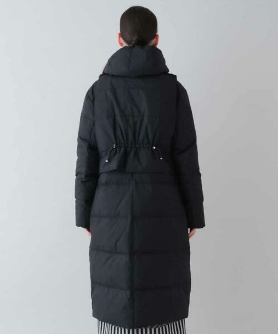 ヒロココシノ　2wayエコファーダウンコート　ブラック　Mサイズ　希少デザイン