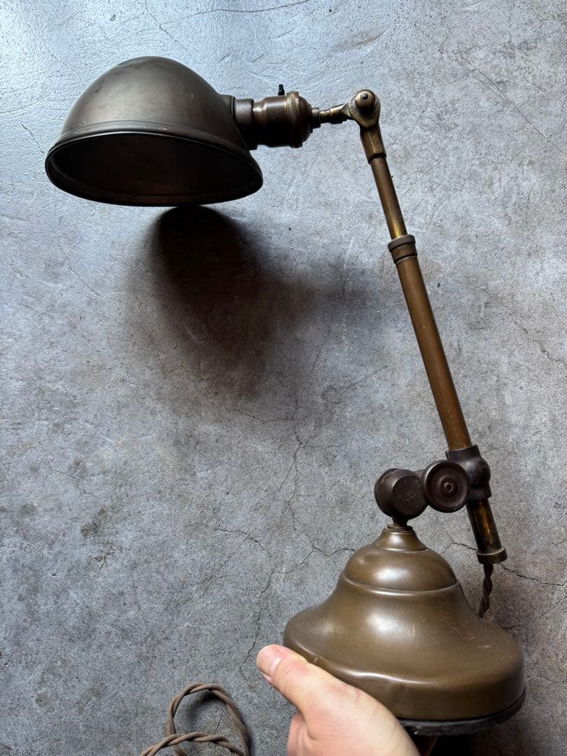 O C WHITE Style 7P テレスコ　テーブルランプ アンティーク