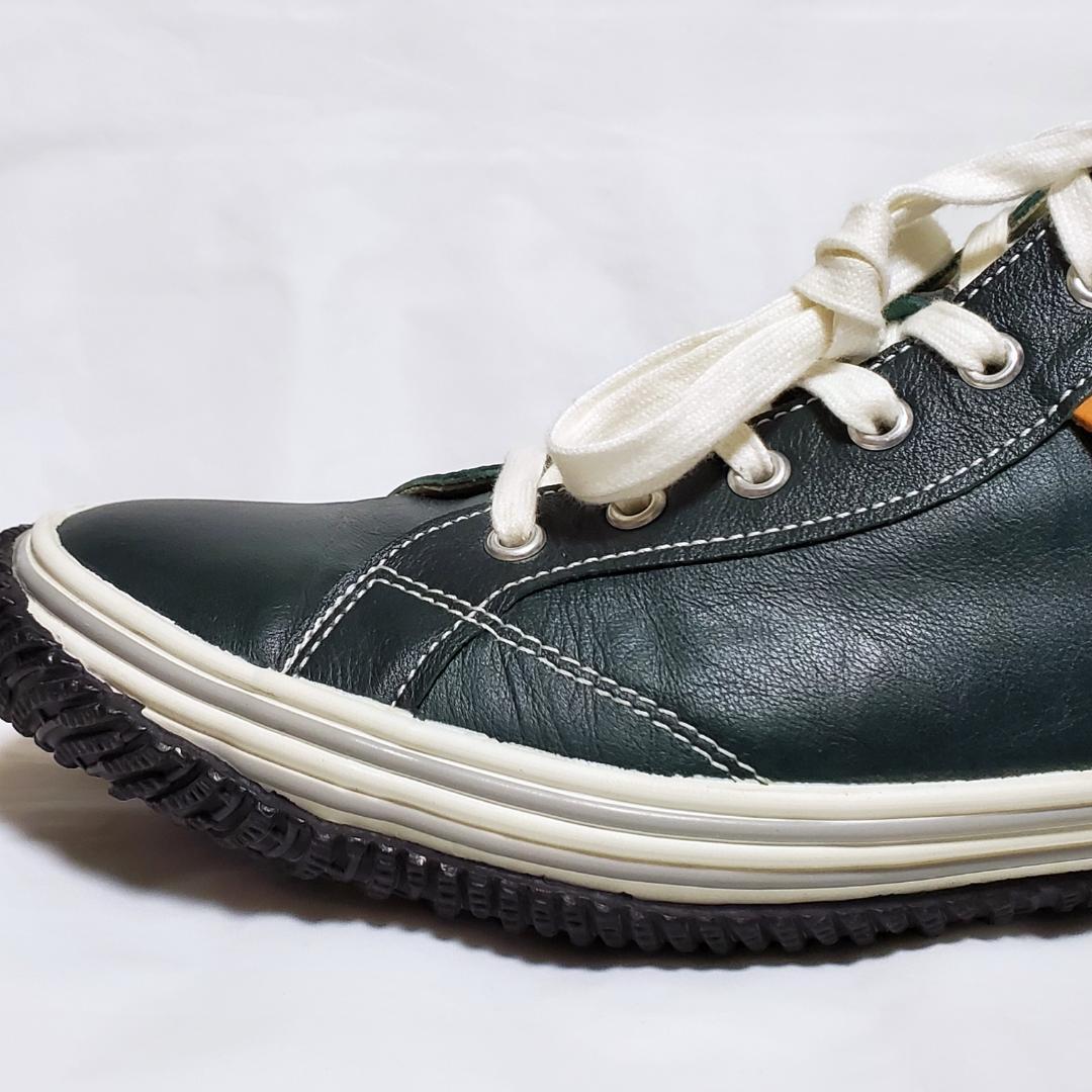 【未使用級】スピングルムーブ　SPM-442　サイドゴア　ダークグリーン　L