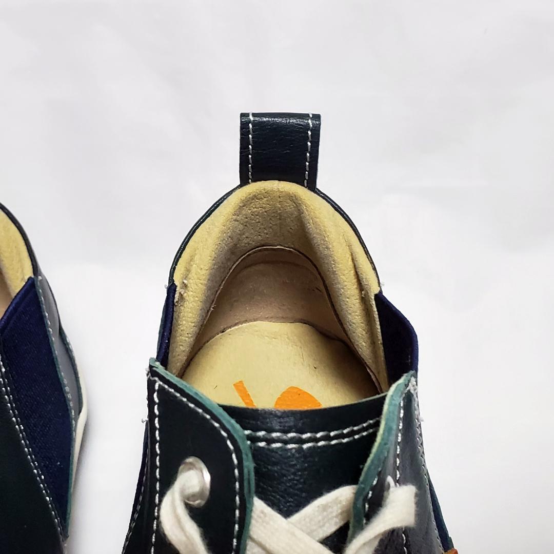 【未使用級】スピングルムーブ　SPM-442　サイドゴア　ダークグリーン　L