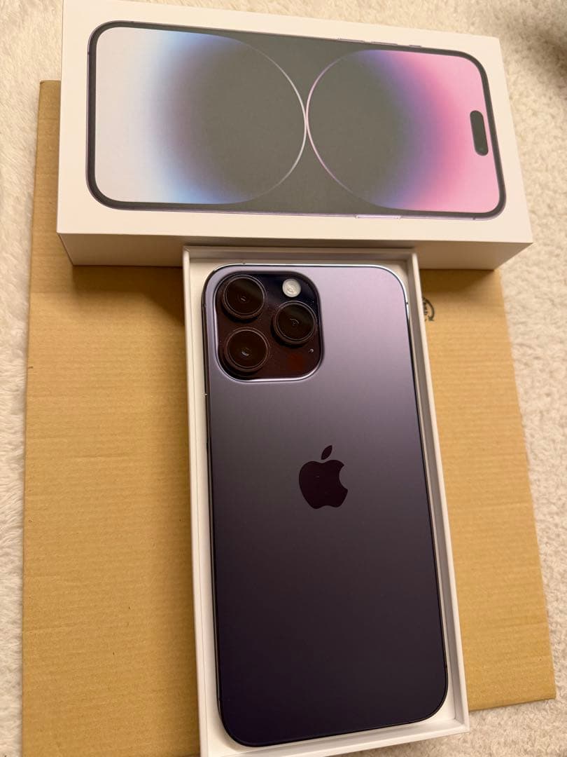 iPhone14 Pro Max 256GB ディープパープル【美品】