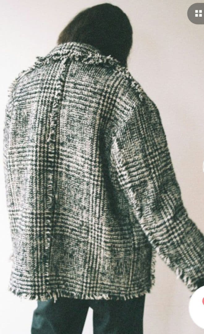 【CLANE】MIX TWEED BLOUSON サイズ1