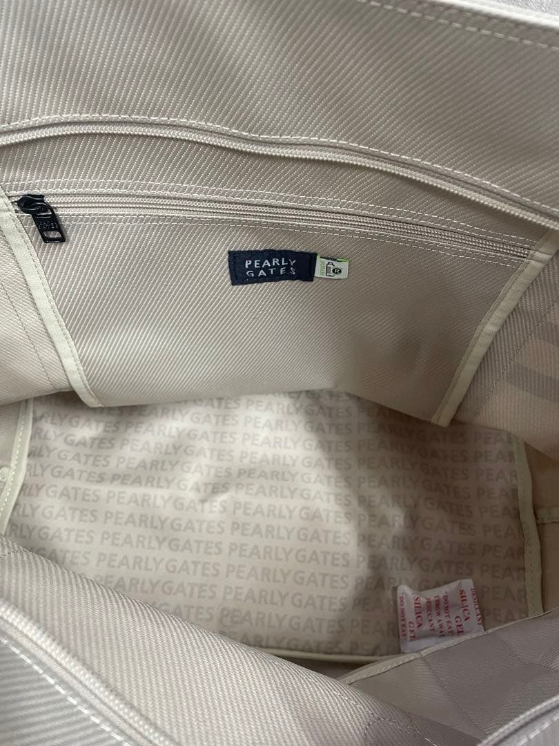 PEARLY GATES トートバッグ ベージュ