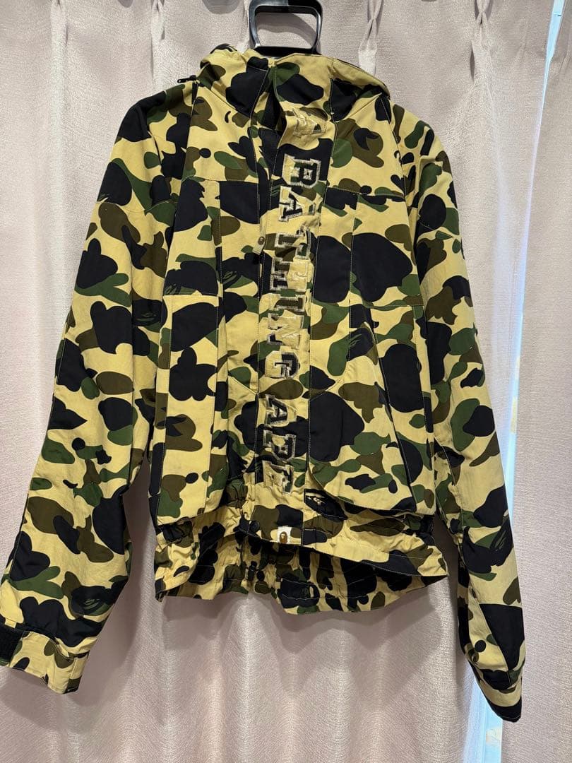 希少 90s A BATHING APE マウンテンパーカー 日本製 初期タグ