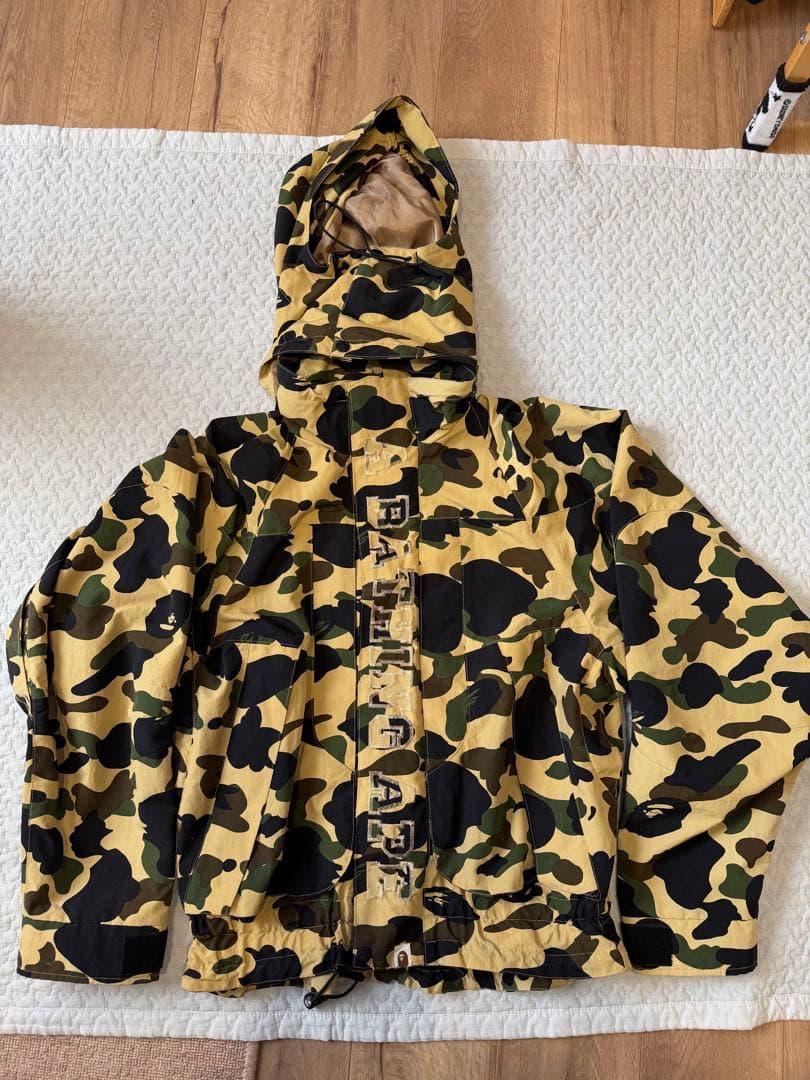 希少 90s A BATHING APE マウンテンパーカー 日本製 初期タグ
