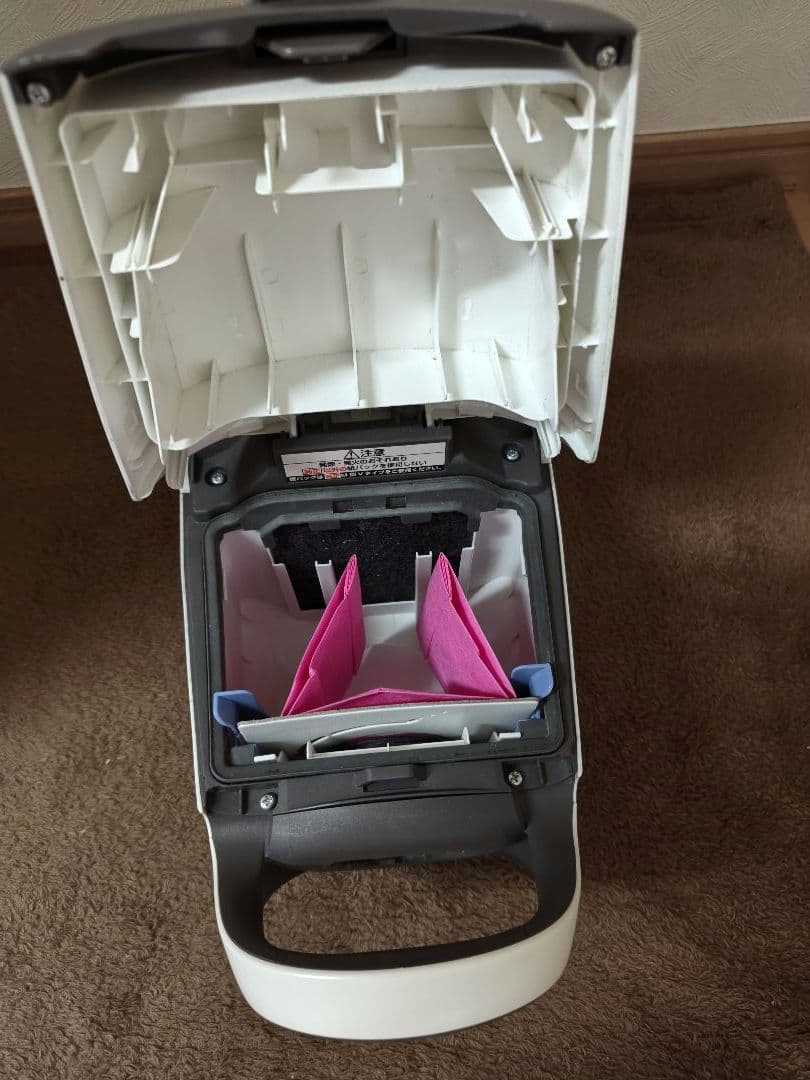 パナソニック軽量コンパクト紙パック式 MC-SJP800G親子ノズル2017年製