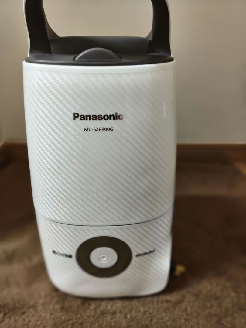 パナソニック軽量コンパクト紙パック式 MC-SJP800G親子ノズル2017年製