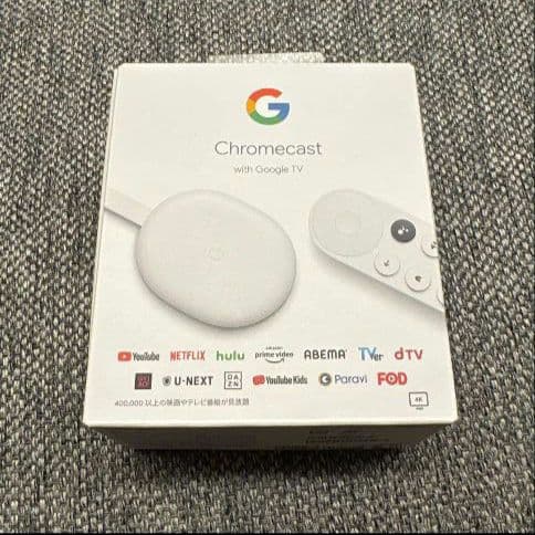 【美品】Google Chromecast with Google TV 4K