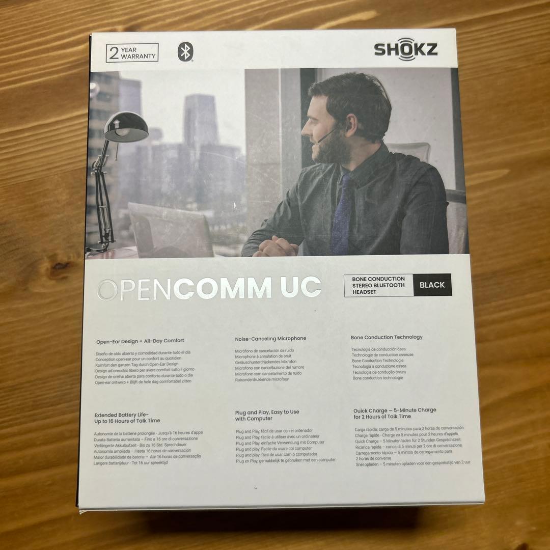 SHOKZ OPENCOMM UC 骨伝導イヤホン