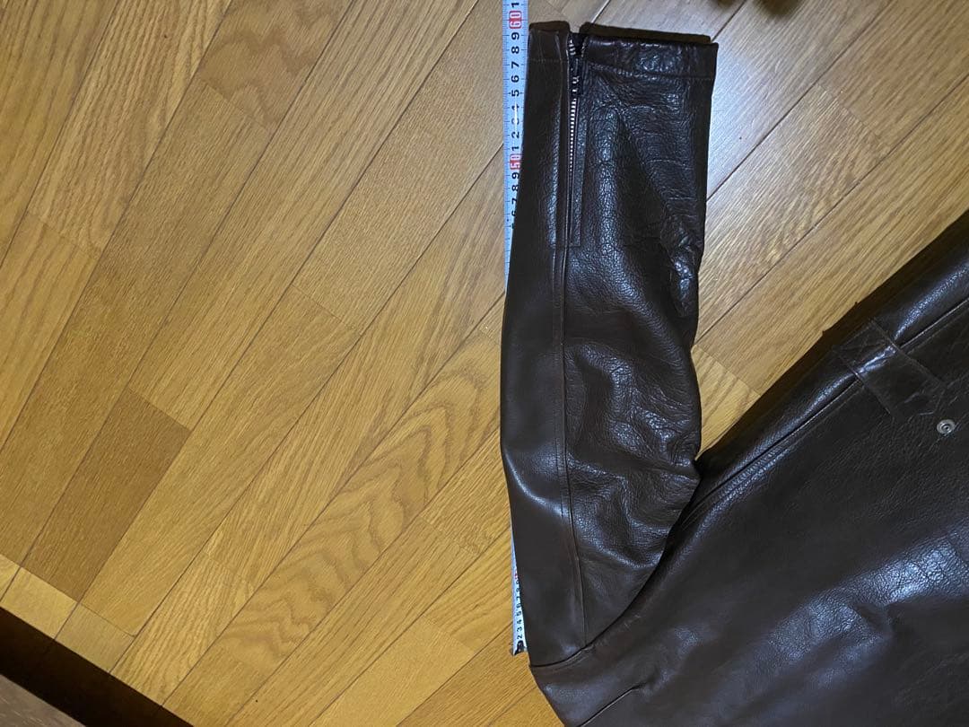 Chevignon（シェビニオン）ダークブラウン レザージャケット