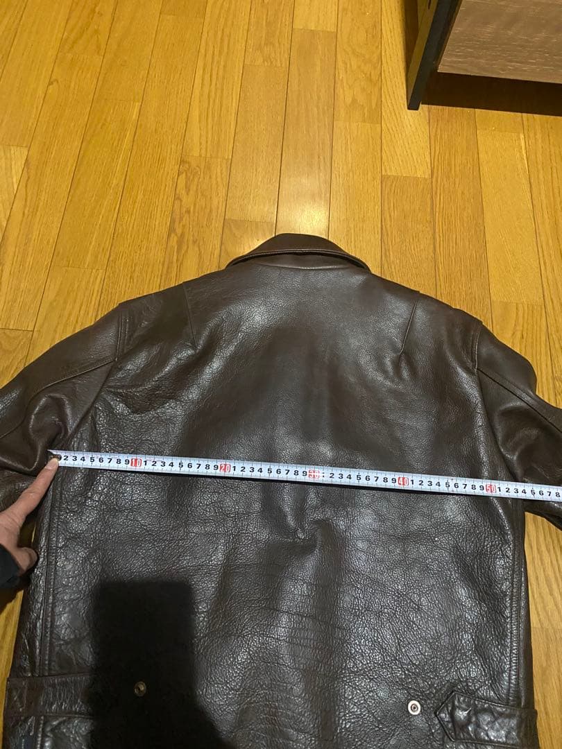 Chevignon（シェビニオン）ダークブラウン レザージャケット