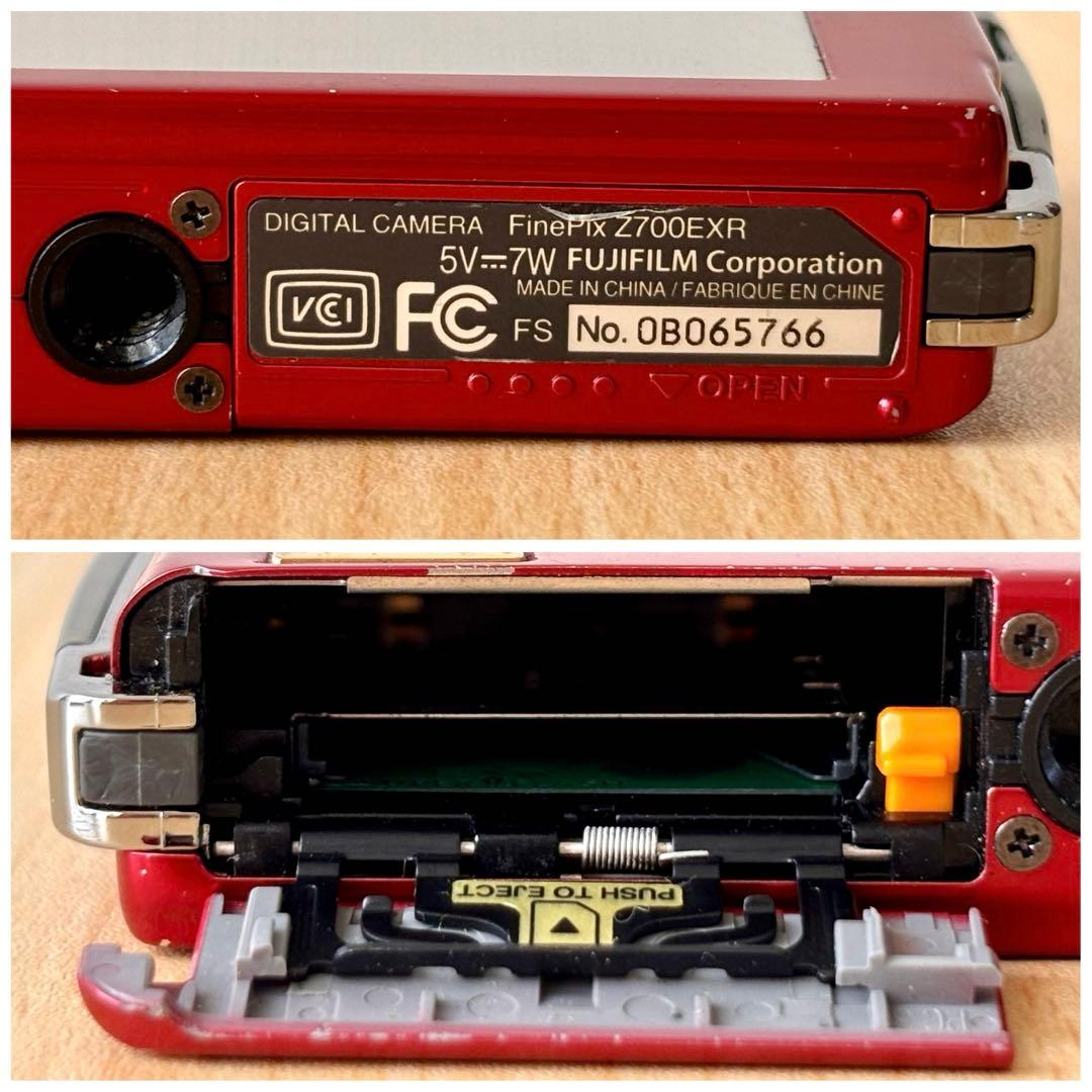 フジフィルム FUJIFILM FinePix Z700EXR SDカード付き