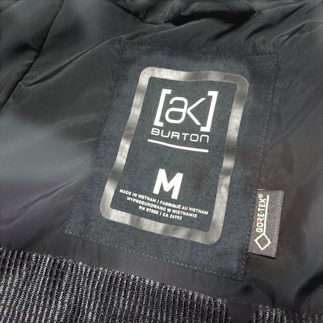 送料無料【BURTON】GORE-TEX スノボジャケット M ブラック