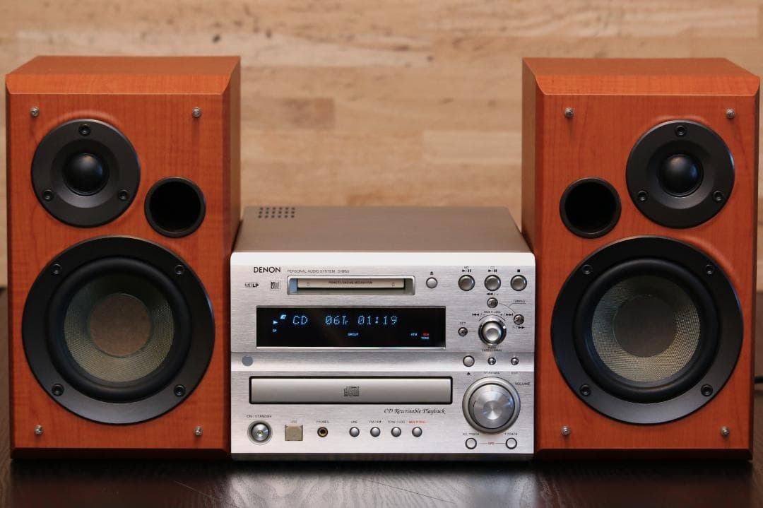 DENON　D-MS3　CD/MD/TUNER/USB　コンポ+スピーカー　美品