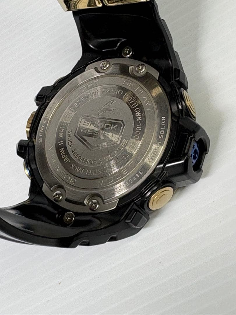 箱付・美品❗️CASIO・G-SHOCK・GWN−1000GB・電波ソーラー
