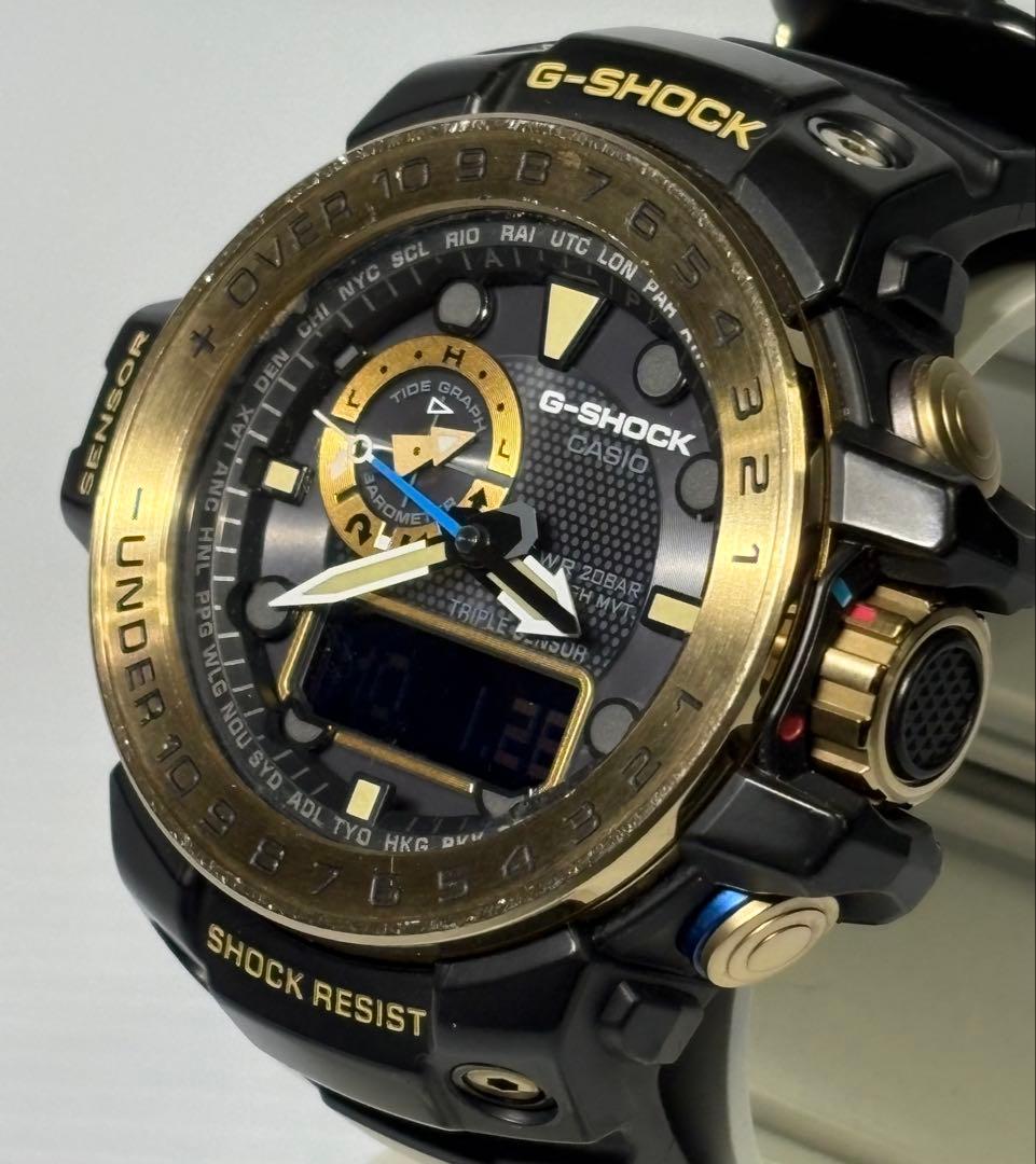 箱付・美品❗️CASIO・G-SHOCK・GWN−1000GB・電波ソーラー