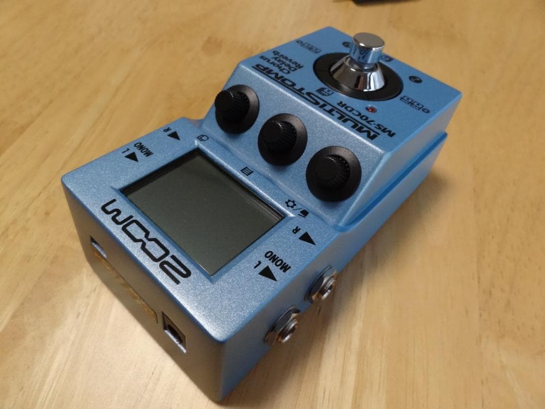 ZOOM MS-70CDR ギターエフェクター　純正アダプター