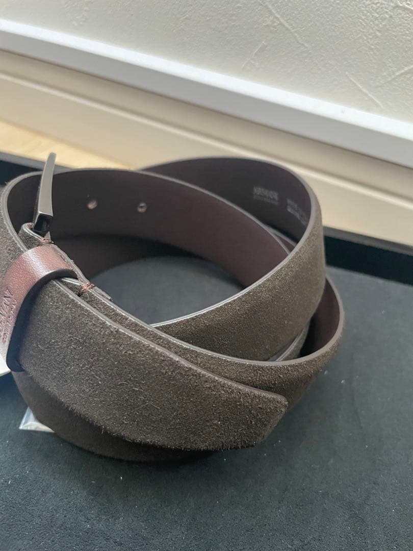 ARMANI アルマーニ ベルト 新品　送料無料　タグ付き　カジュアル　シンプル