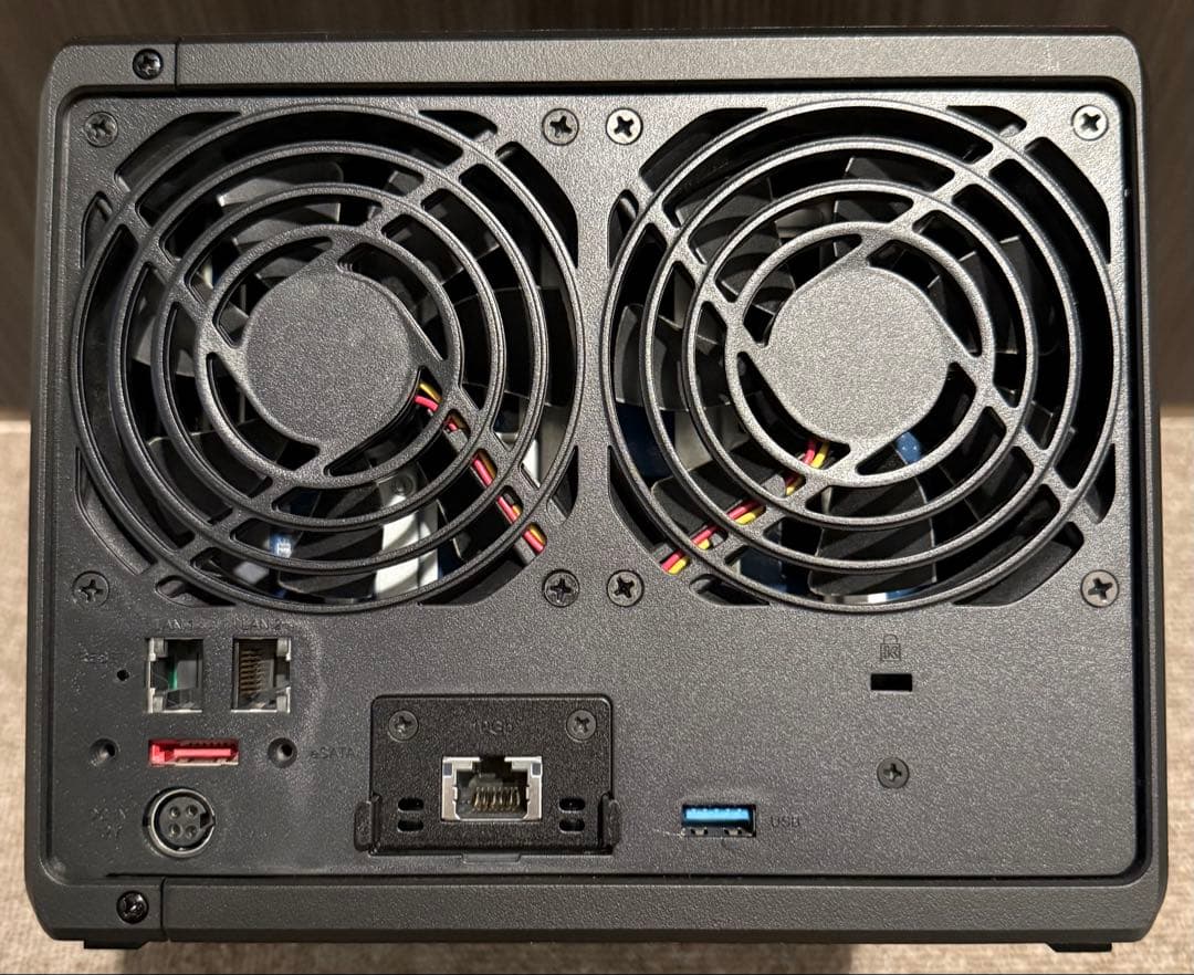 Synology DS923＋4ベイ NAS メモリ増設 拡張NIC 10G付き