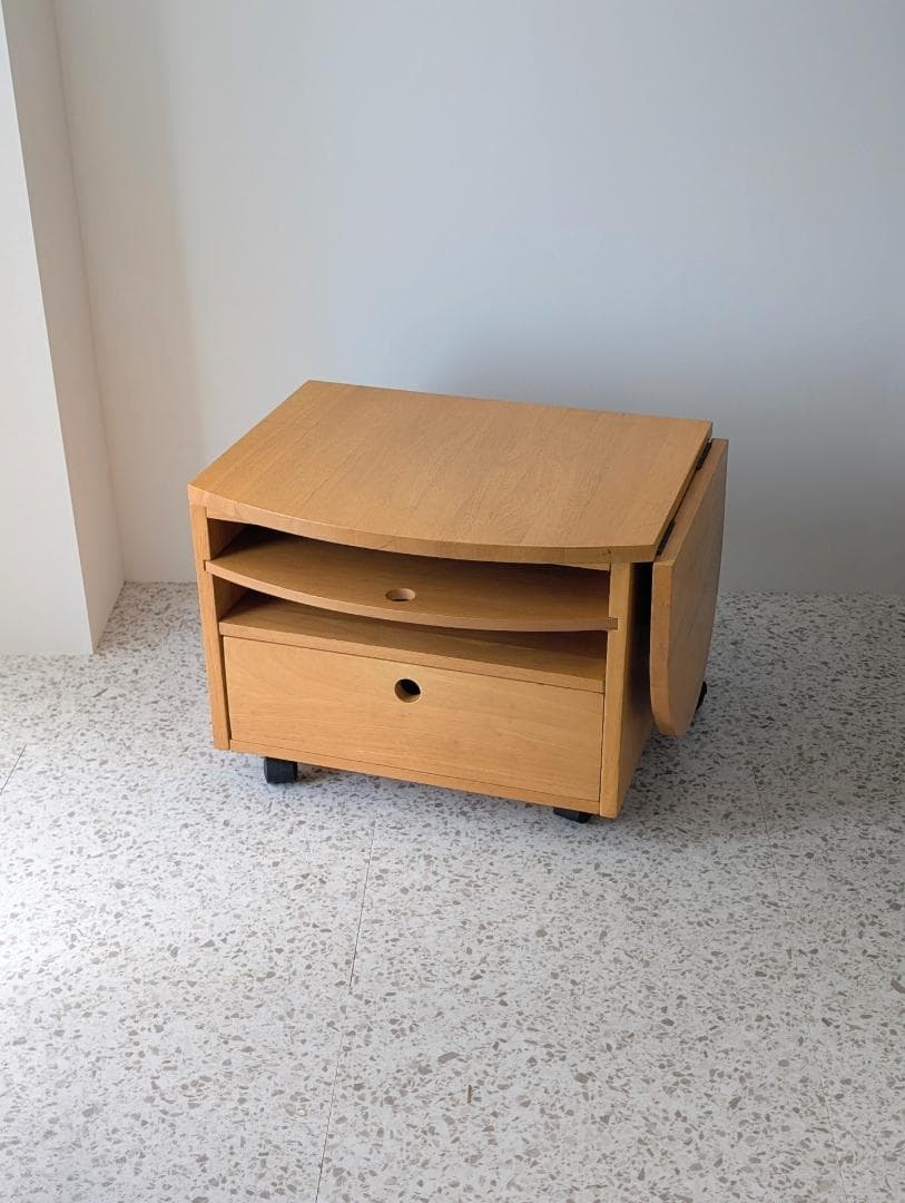 00s OLD エクステンション キャスター ワゴン バタフライ ローテーブル