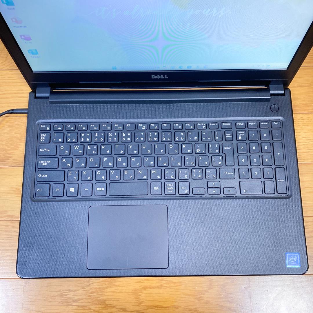 オフィス2021✨7世代CPU SSD240 メモリ8 DELLノートパソコン