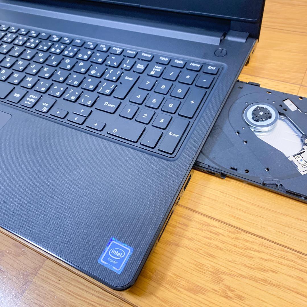 オフィス2021✨7世代CPU SSD240 メモリ8 DELLノートパソコン