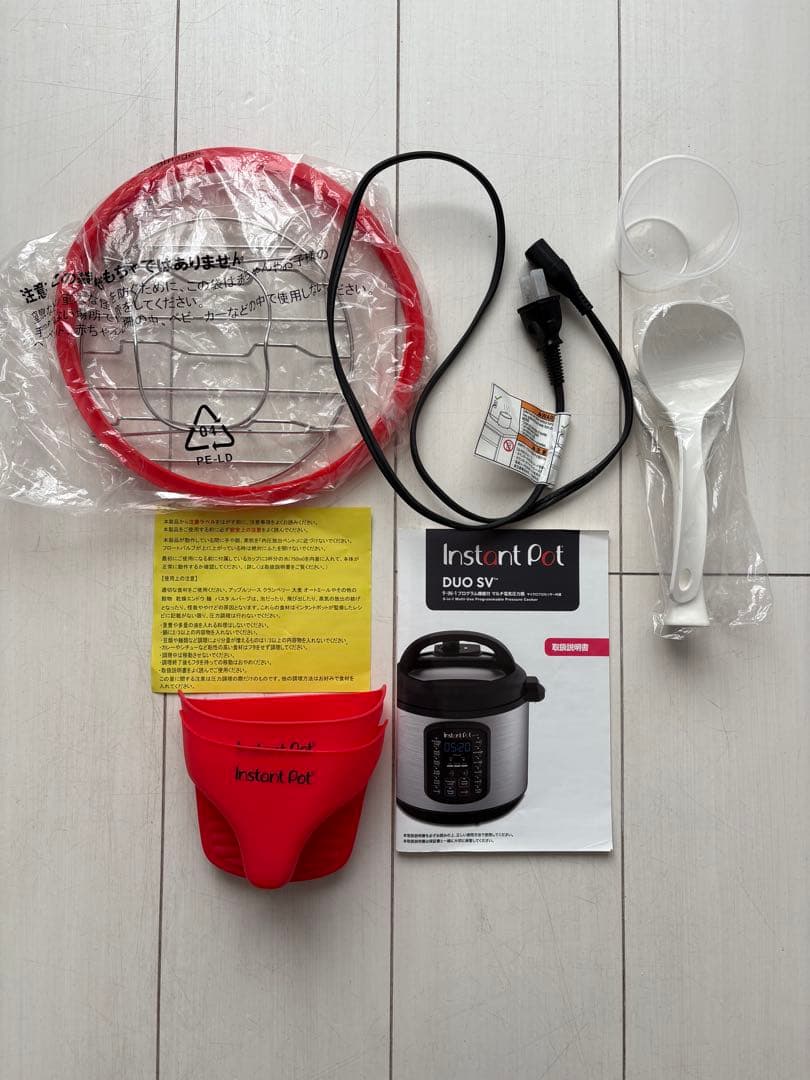 Instant Pot Duo SV 9-in-1 電気圧力鍋