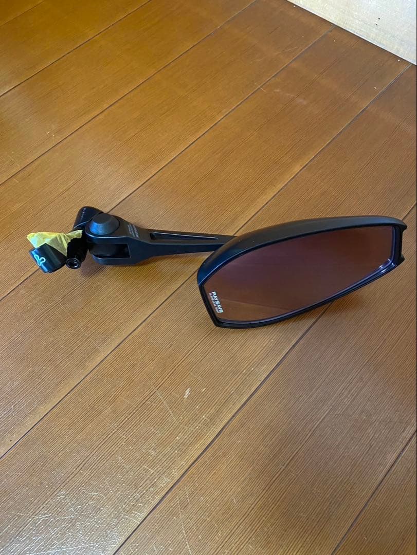 【箱付き】シャークミラー7 ブラック ミラー左右2本セット