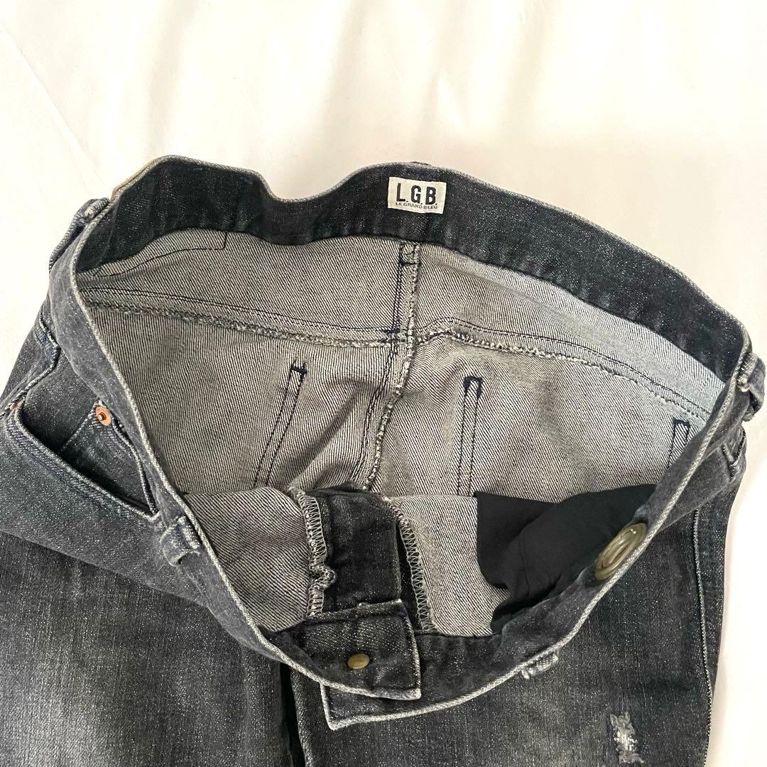 ヤフーフリマ愛好家 様L.G.B. ルグランブルー　ダメージデニム　Y2K