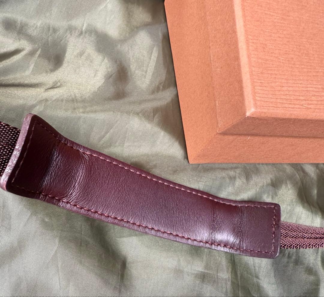 新品 ルイヴィトン ストラップ ボルドー