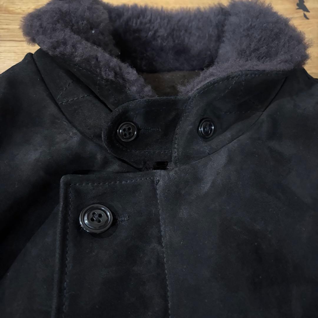 極美品XXL HOUSTON カウスウェードレザー N-1 デッキジャケット44