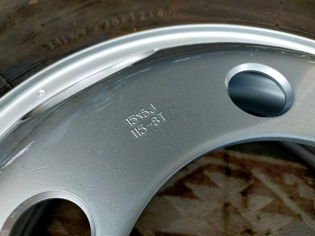 キャンター スペアタイヤ 195/75R15 15インチ FBA00 トラック用