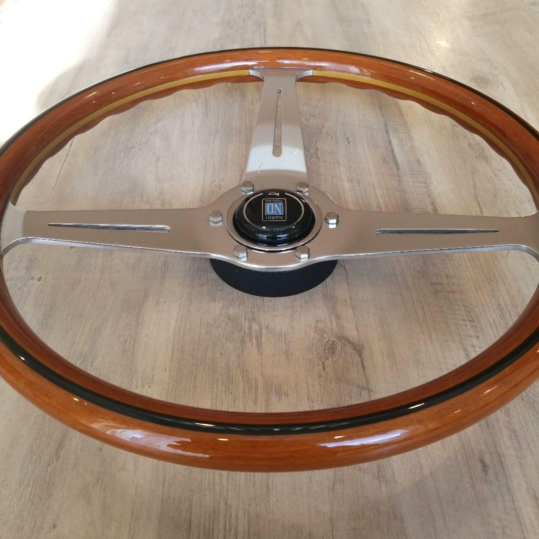 NARDI★ナルディクラシックウッドポリッシュ/ヴィンテージ【当時物】36Φ